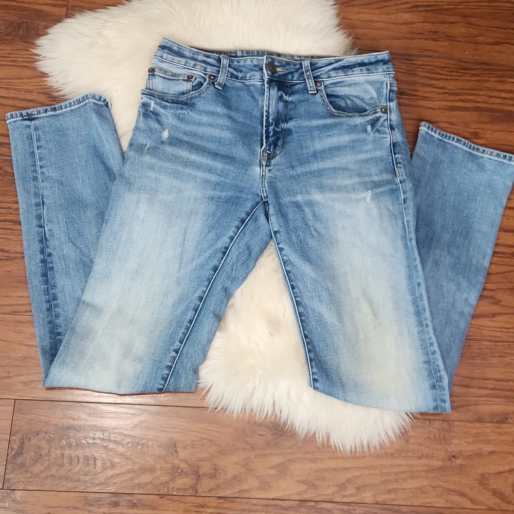 American Ealge Outfitters Original Straight Medium Wash Jeans - Picture 5 of 7